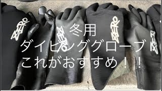 【ダイビング器材紹介】今年冬用ダイビンググローブはこれで決まり！ぱーこ先生おすすめのダイビンググローブを紹介します！