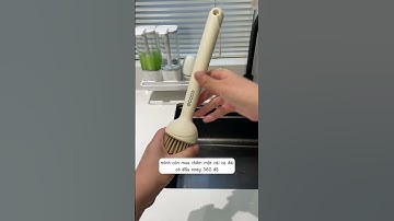 Chổi cọ chảo xoong nồi cán dài cao cấp Ecoco #giadungtienich #giadungthongminh #giadungbep #Ecoco