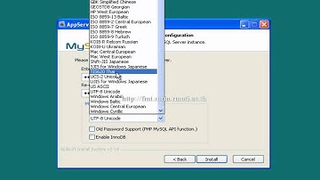 PHP MYSQL JAVA  1 การติดตั้ง Appserv