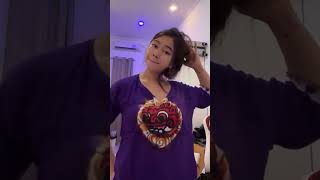 Beautiful Cindo in a Balinese T-shirt