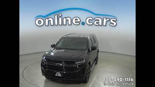 A63343NA Used 2021 Chevrolet Tahoe Black SUV Test Drive, Review, For Sale