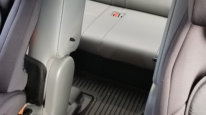 2022 toyota highlander 2nd row middle seat conversion