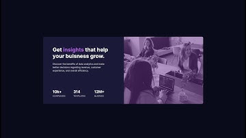 Stats preview card component using HTML & CSS | Time lapse