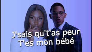 Aya Nakamura Ft. Myke Towers - T'as Peur (Lyrics/Letra)