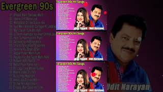 90s Hits Kumar Sanu & Alka Yagnik Melody Songs ❤️Udit Narayan Love Songs❤️#90s #shorts #viral