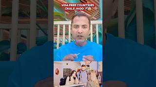 VISA FREE COUNTRIES ✈️😱 #jobs #move