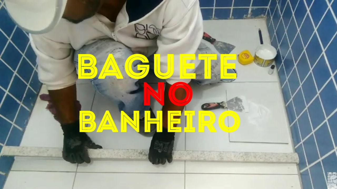 Pequena barreira entre a parte seca e a molhada do banheiro.