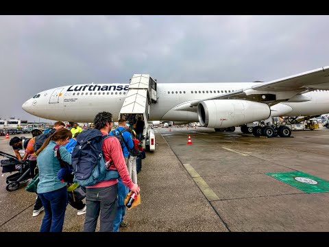 Lufthansa Airbus A340-300 / Frankfurt to Mumbai