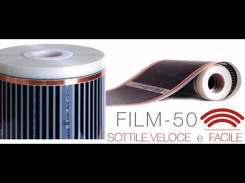 Istruzioni di Posa Pellicola per Riscaldamento a Pavimento Elettrico FILM50