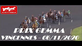 PRIX GEMMA A PARIS-VINCENNES VENDREDI 6 NOVEMBRE 2020. PRONOSTIC QUINTE PMU DU JOUR EN 5 CHEVAUX. screenshot 1