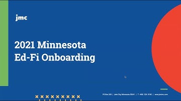2021 MN Ed Fi Onboarding