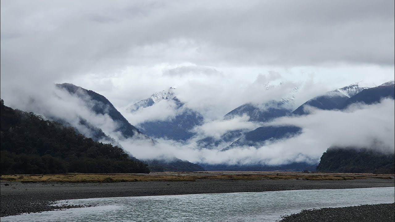 Roadtrip Archive 230 - Whataroa to Earnscleugh - NZ, South Island, West Coast - Driving Timelapse
