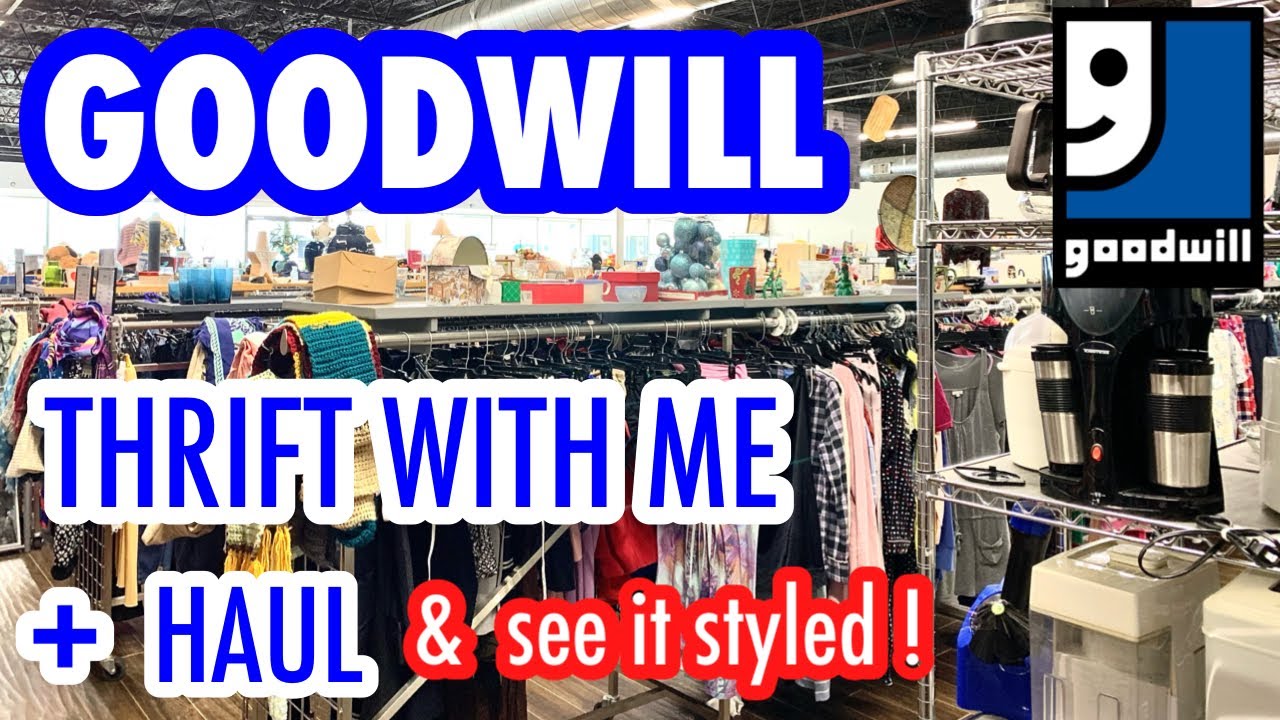 I CAN’T BELIEVE I FOUND THIS ! GOODWILL THRIFT WITH ME + HAUL - YouTube