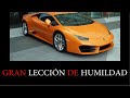 GRAN LECCIÓN DE HUMILDAD