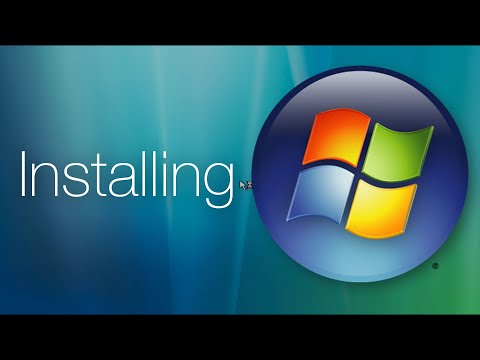Installing Windows Vista