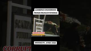 Full Gambino Underboss Frank DeCicco Funeral - Scarpaci April 1986 #mafia #organizedcrime Guide
