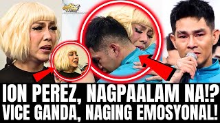 NAKAKALUNGKOT !! ION PEREZ, NAMAALAM NA SA SHOWTIME!? VICE GANDA, EMOSYONAL SA PANGYAYARI!