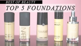 Top 5 Best Foundations, foundations