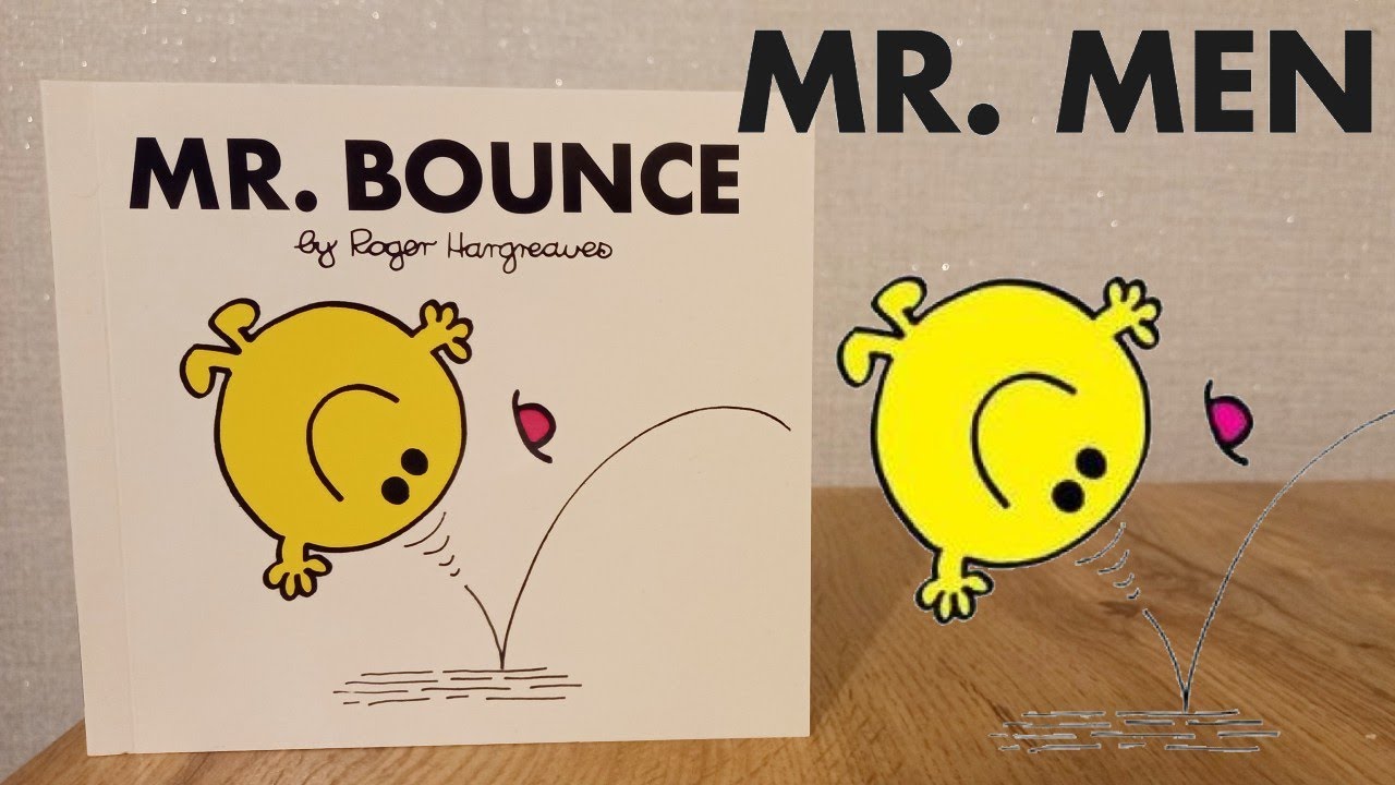 Mr Bounce Mr Men Books By Roger Hargreaves Youtube