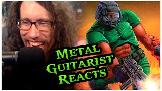 Pro Metal Guitarist REACTS to Doom II OST "Running From Evil"