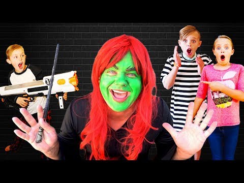 Kids Fun TV Escape The Babysitter Compilation Video! Babysitter Showdown! Escape the Room!