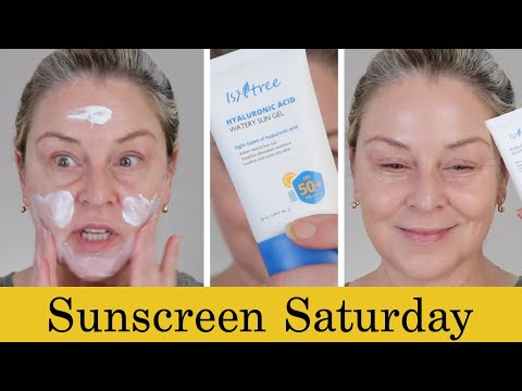 Sunscreen Saturday: Isntree Sunscreen Hyaluronic Acid Watery Sun Gel SPF 50++++  Mature or Dry Skin?