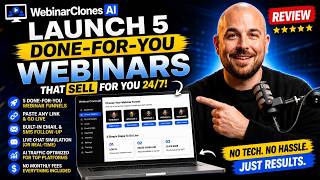WebinarClonesAI Review: Watch This BEFORE You Buy! 🔴 Demo + Bonuses + OTO 🔴 WebinarClones AI Review Net Worth