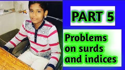 APTITUDE MADE EASY - PROBLEMS ON SURDS AND INDICES - BASICS AND METHODS,SHORTCUTS,TRICKS