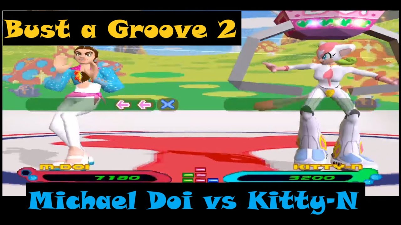 Bust a Groove 2 (PS1) Michael Doi vs. KittyN Hello! KittyN