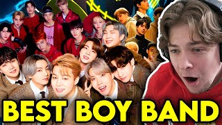 NON K-POP Fan Reacts to Top 5 Most Viewed K-POP Boy Band Music Videos (2005-2022)