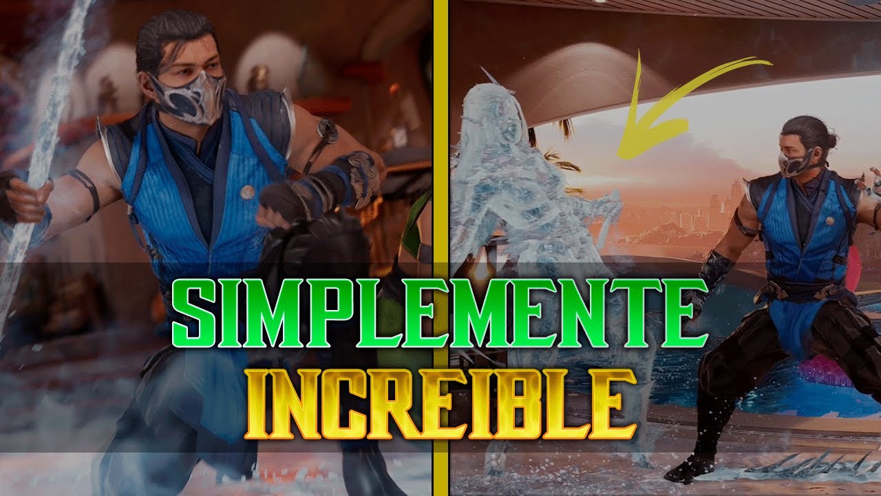 SUB ZERO ESTÁ INCREÍBLE EN Mortal Kombat 1 | Sub Zero Gameplay - YouTube