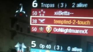 First map villa 6-5 we win