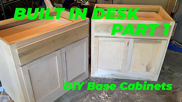 Building My Office Desk & Bookcases | DIY Base Cabinets | Pastor Life