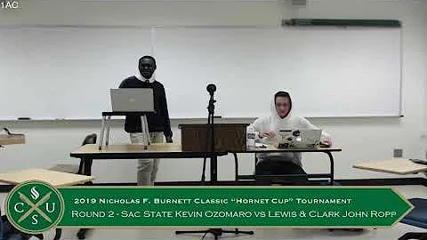 Hornet Cup Round 2   Sac State Kevin Ozomaro vs Le...