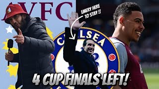 THE UNAI EMERY ERA CONTINUES...🤩 4 CUP FINALS LEFT!!! | Aston Villa vs. Chelsea MATCH PREVIEW