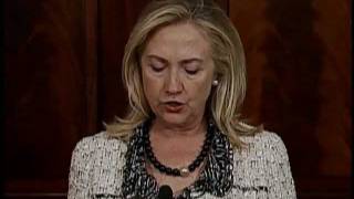 Secretaries Clinton and Geithner Deliver Remarks on Iran