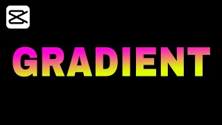 How to Make Gradient Text in CapCut PC (Step By Step)