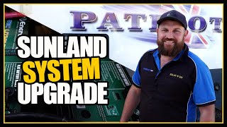 sunland patriot caravan power system upgrade - solar n sat bundaberg