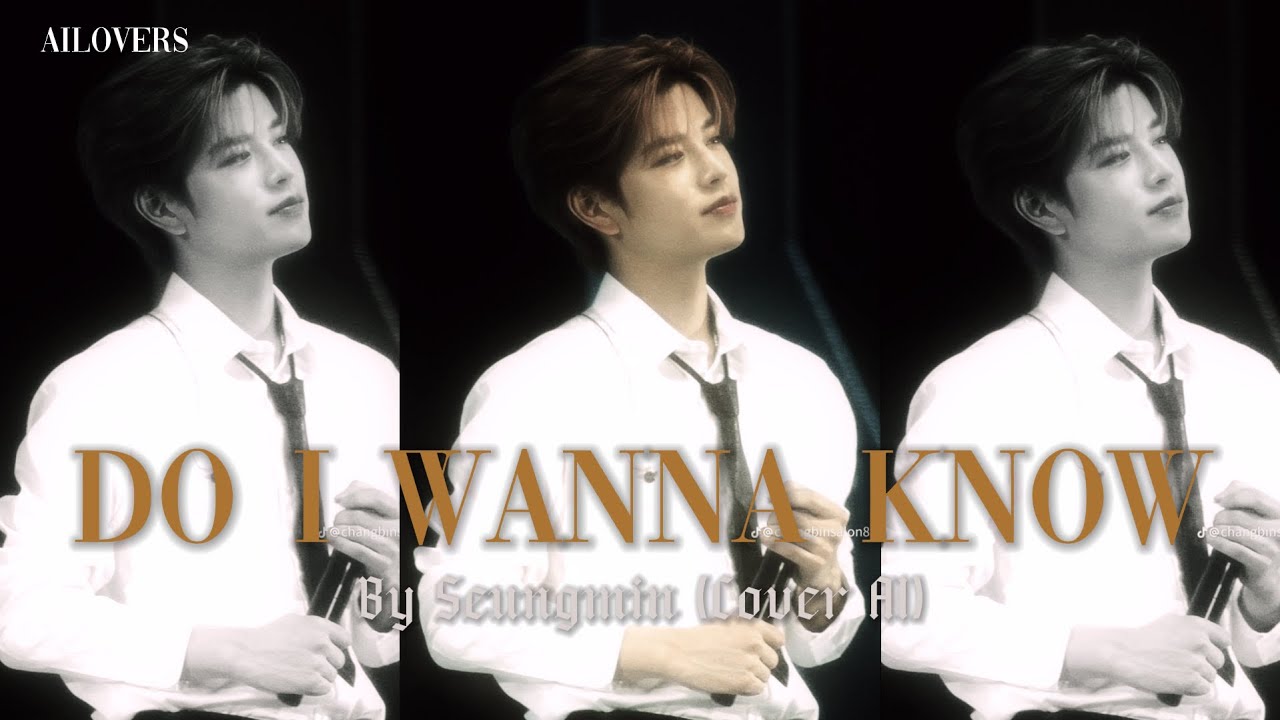 Do i wanna know - By Seungmin (Cover AI) /w lyrics