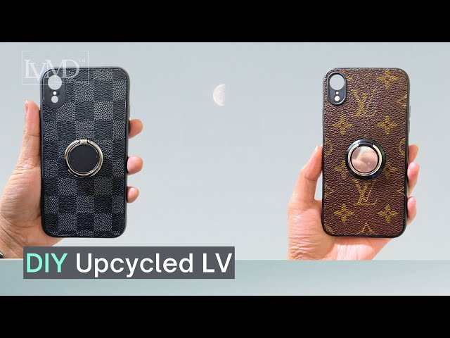 Upcycled Louis Vuitton iPhone X phone case – Phone Swag