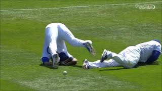 MLB Outfield Collisions