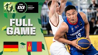 Germany v Mongolia | Men | Full Game | Crelan FIBA 3x3 World Cup 2022