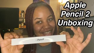 Apple Pencil 2 Unboxing (Engraved)