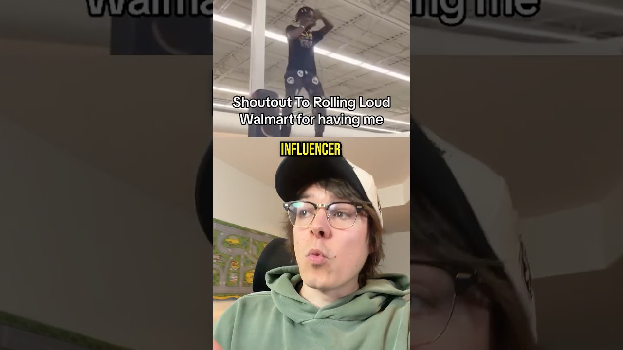 Influencer Won’t Stop Doing “Shows” at Walmart