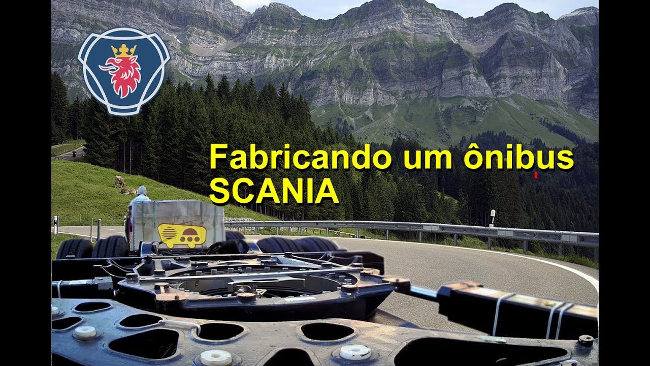 Fabricando um ônibus SCANIA