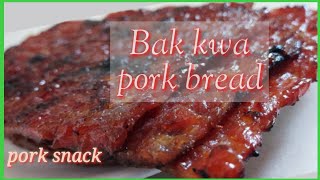 INSTANT BAK KWA||SOFT PORK JERKY INSTANT BAK KWA||SOFT PORK JERKY