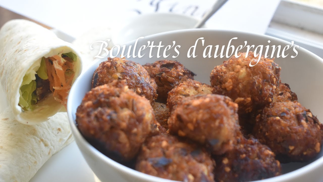 La meilleure recette de boulettes d'aubergines The best recipe of