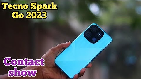 How To Show Contact In Tecno Spark Go 2023, Sim Card Contact Setting , Copy & Paste Contact