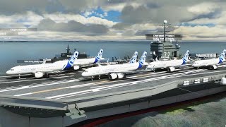 CARRIER OPERATIONS in Microsoft Flight Simulator (Highly Realistic) screenshot 5