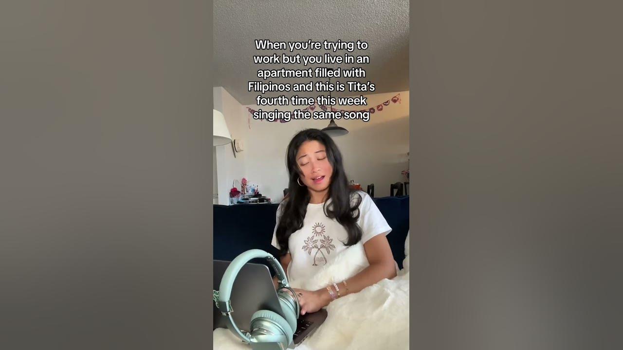 When you live in a Filipino apartment, karaoke practice is normal #karaoke #filipino